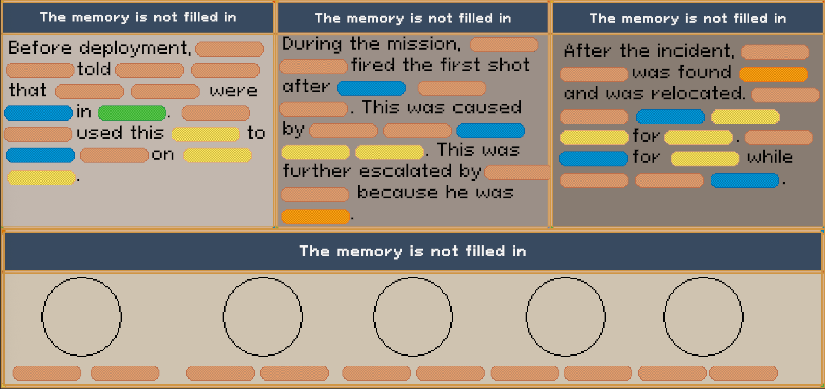 The Memory Panel